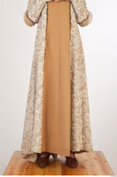  Photos Woman in Historical Dress 32 15th century Historical Clothing beige dress lower body skirt 0001.jpg